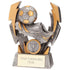 Flashbolt Football Resin Boot and Ball Award Silver