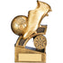 Halo Football Boot & Ball Trophy (Gold)