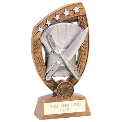 Patriot Cooking Award Antque Silver 180mm