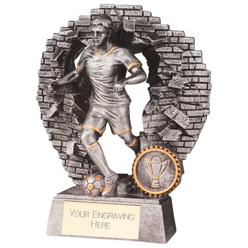 Blast Out Male Football Figurine Award