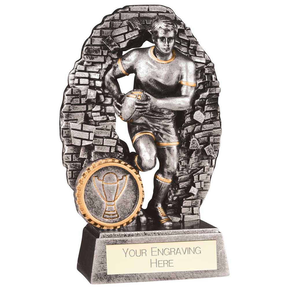 Blast Out Male Rugby Award (110mm Height)