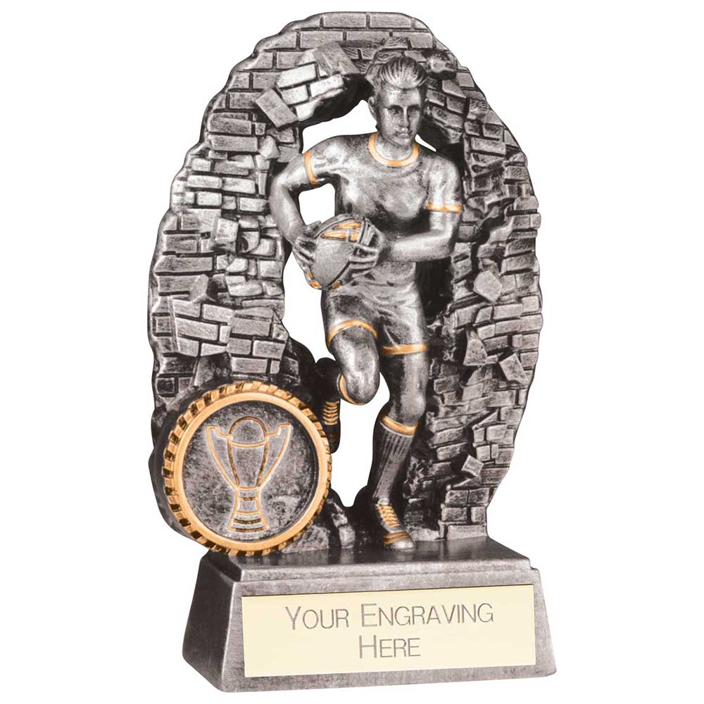 Blast Out Female Rugby Figurine Award