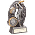 Blast Out Cricket Male Batsman Series Award - Antique Silver