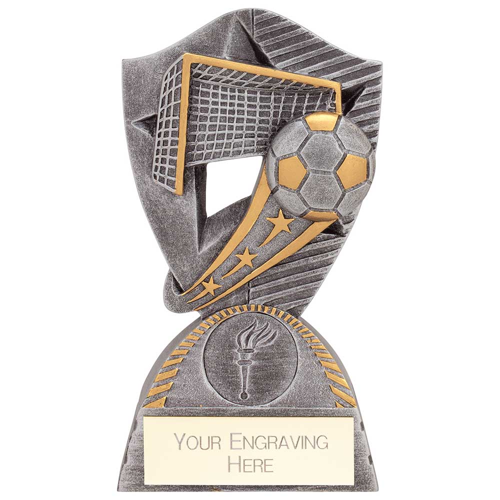 Phantom Football Award - Antique Gold & Silver