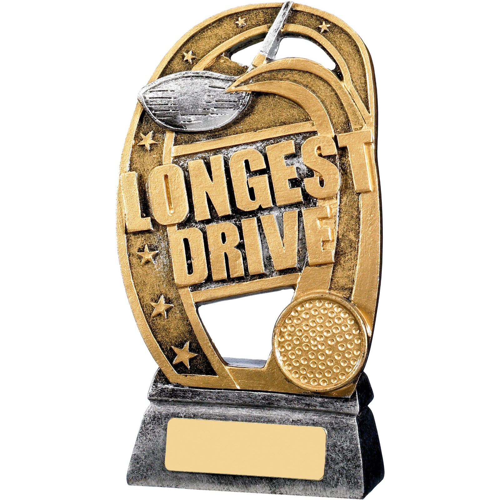 Golf Longest Drive Award 15cm