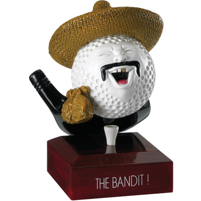 Golf The Bandit Award 12.5cm