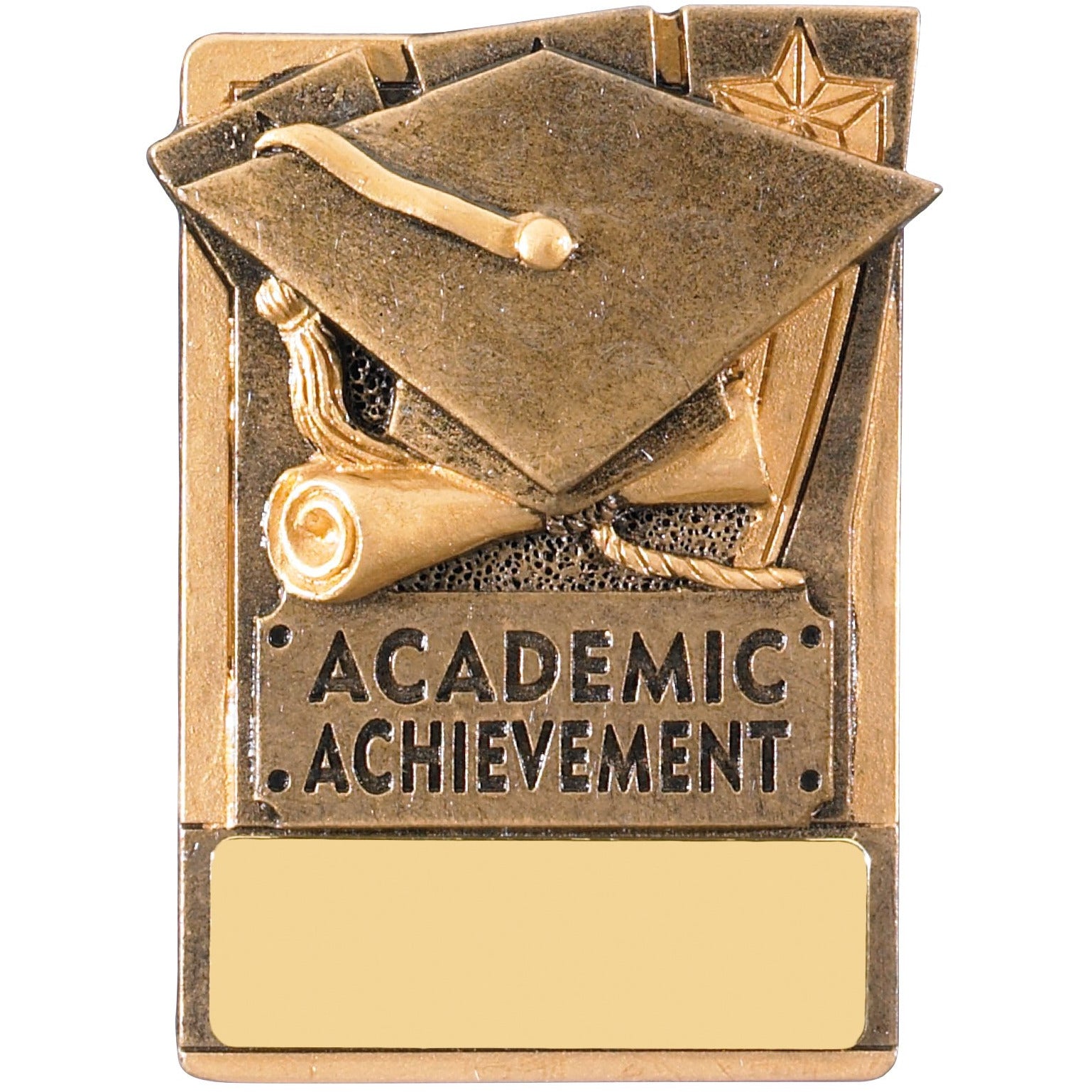 Engraved Fridge Magnet Academic Award 8cm