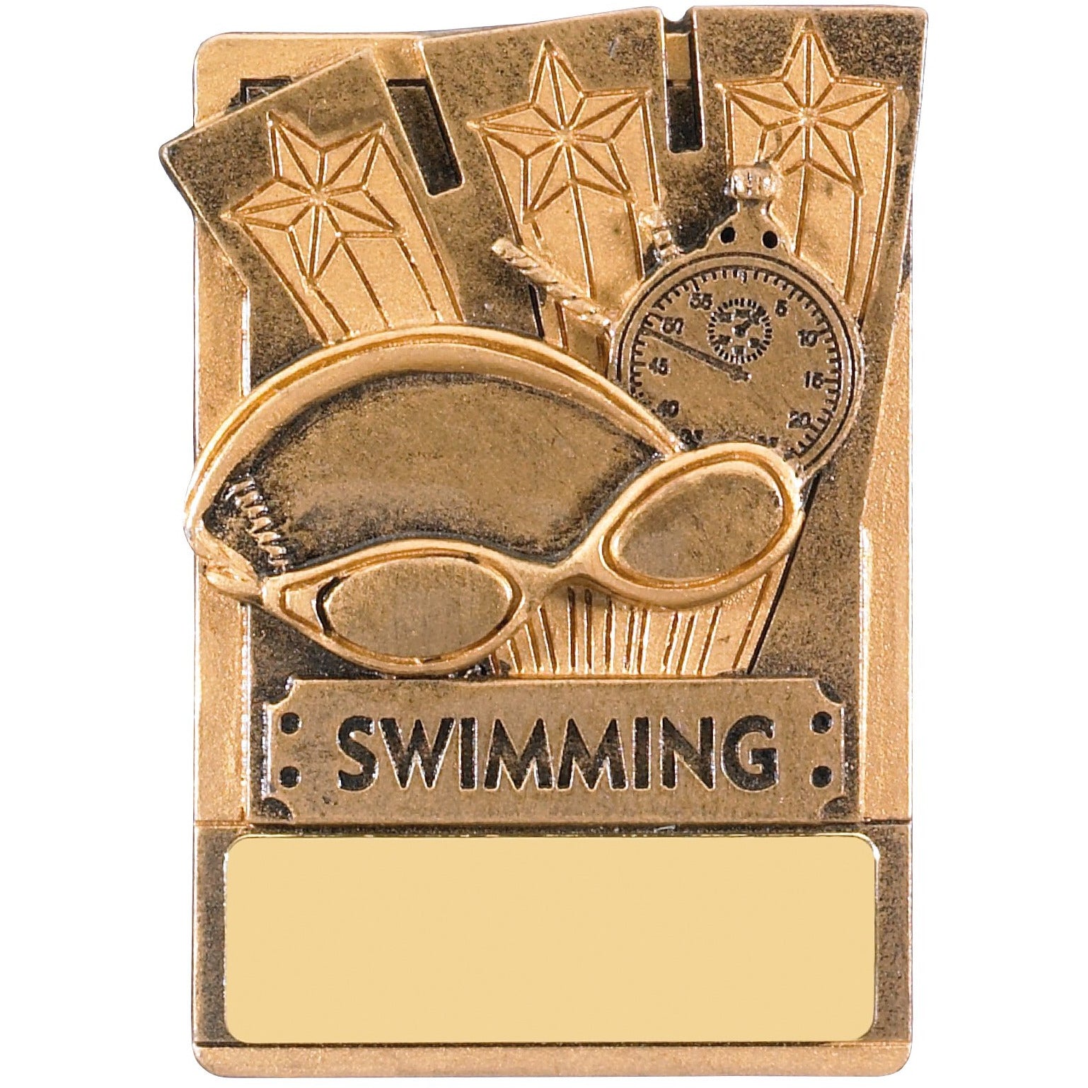 Engraved Fridge Magnet Swimming Award 8cm