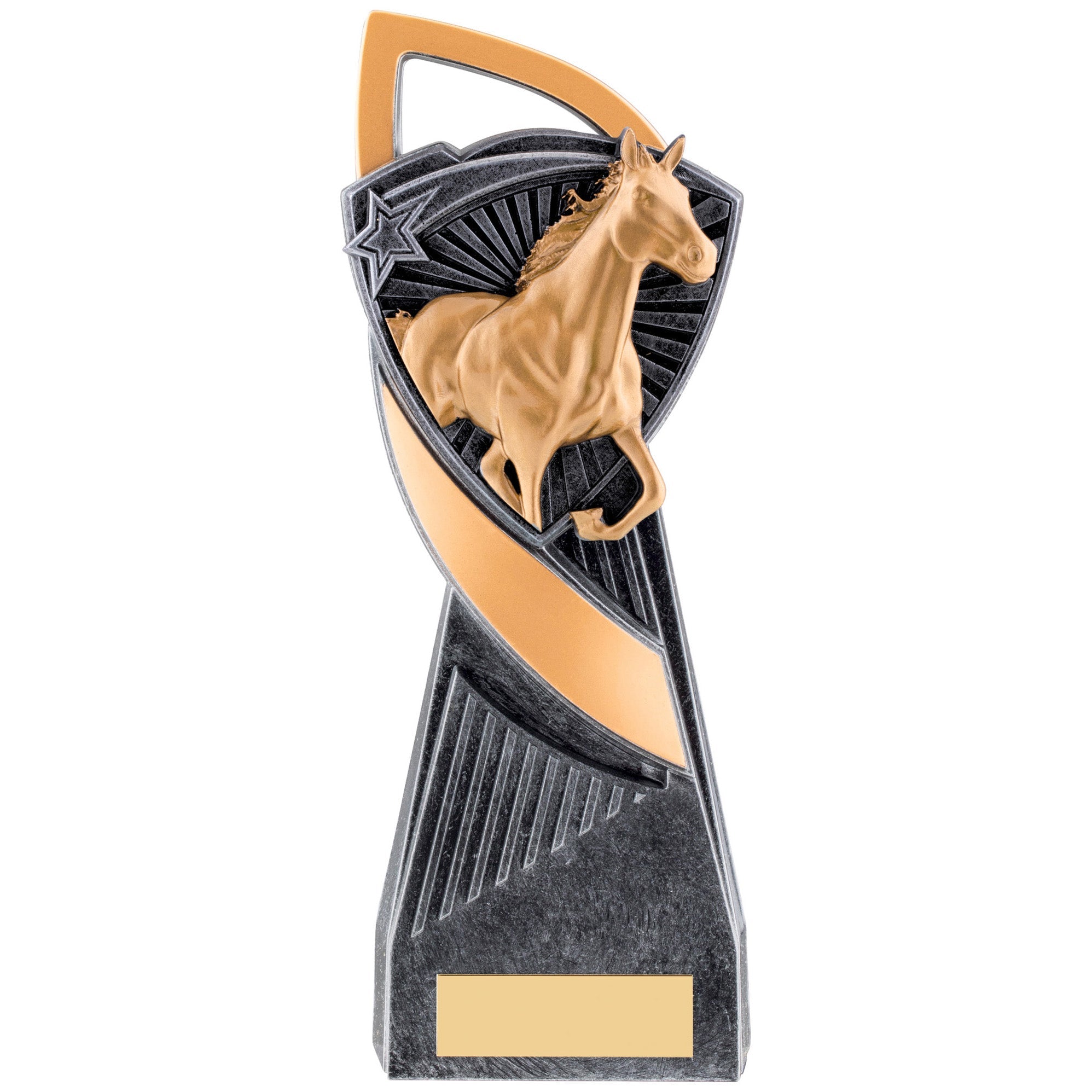 Utopia Equestrian Trophy (Gold/Silver)
