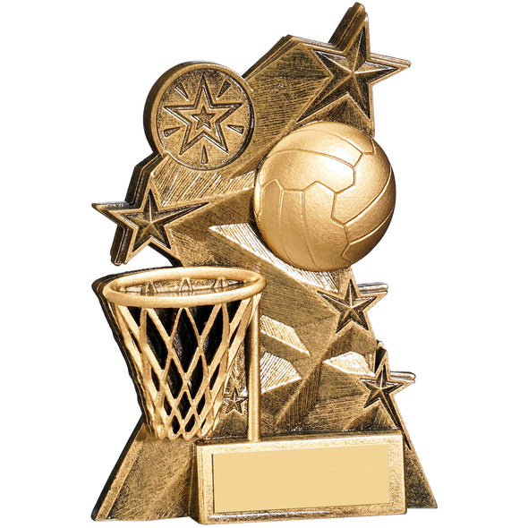 Netball Stars Award 13.5cm