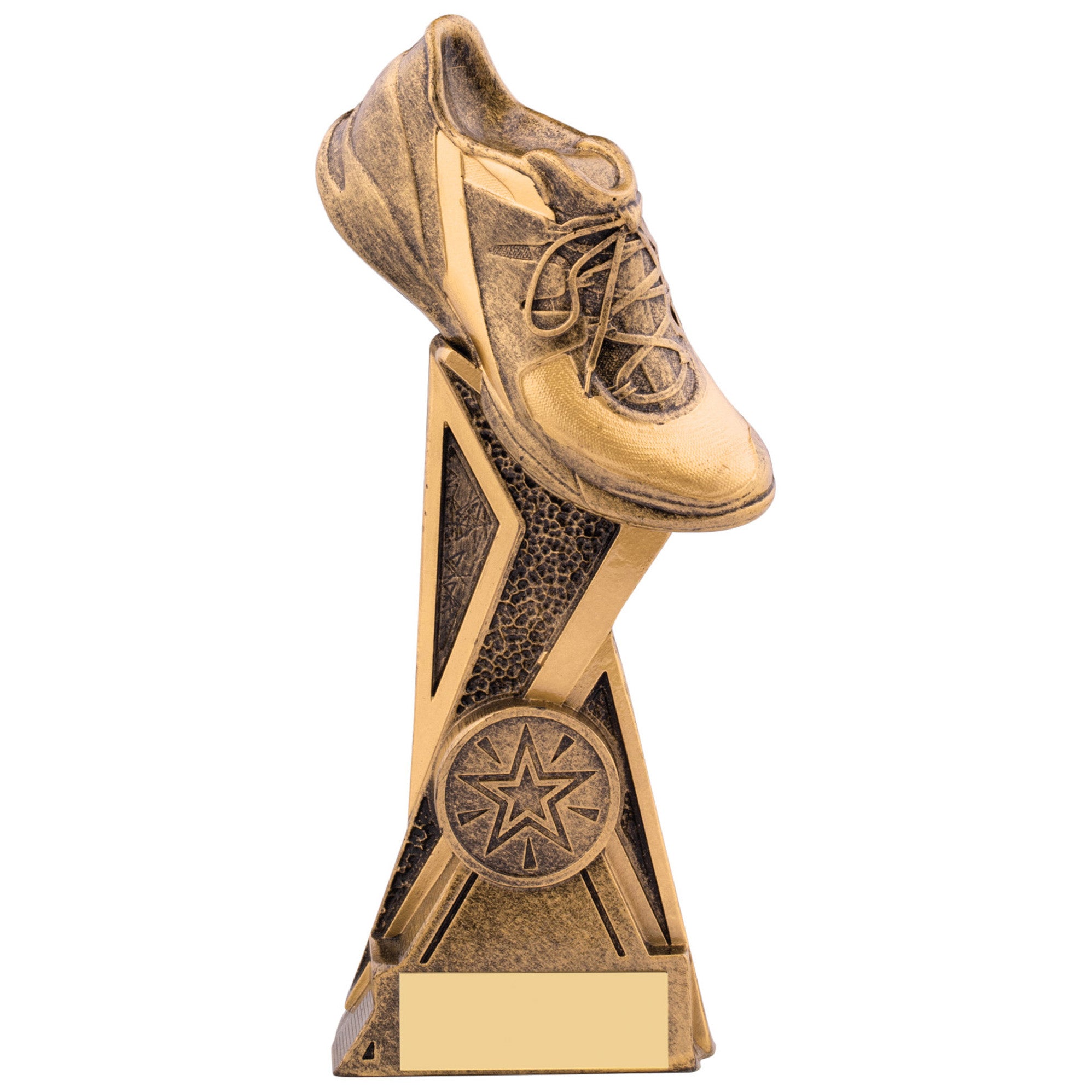 Running Shoe Storm Award - Available with Engraving and Custom 1" Centre