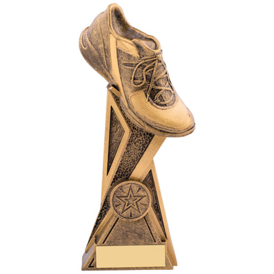 7.75" Running Shoe Storm Award - Available with Engraving and Custom 1" Centre