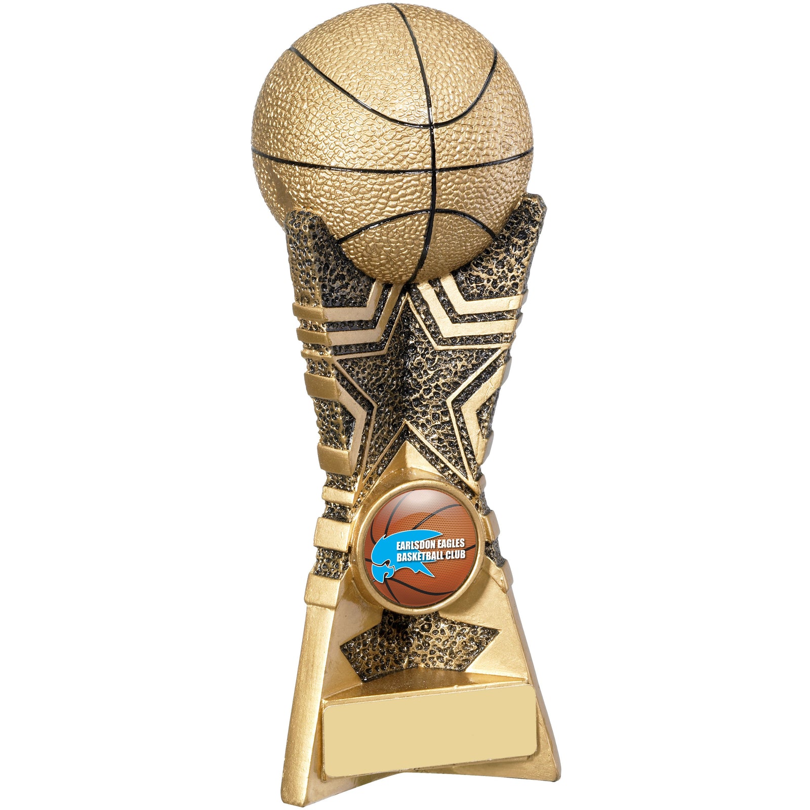 Basketball Statue Trophy - Gold