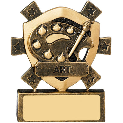 Art Mini Shield Trophy 8cm