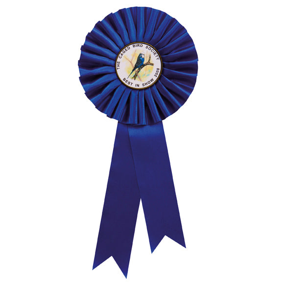Champion Rosette Award Blue