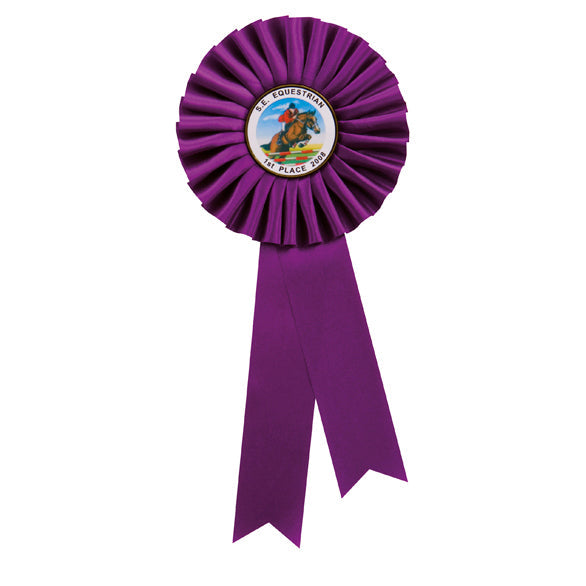 Champion Rosette Award Purple