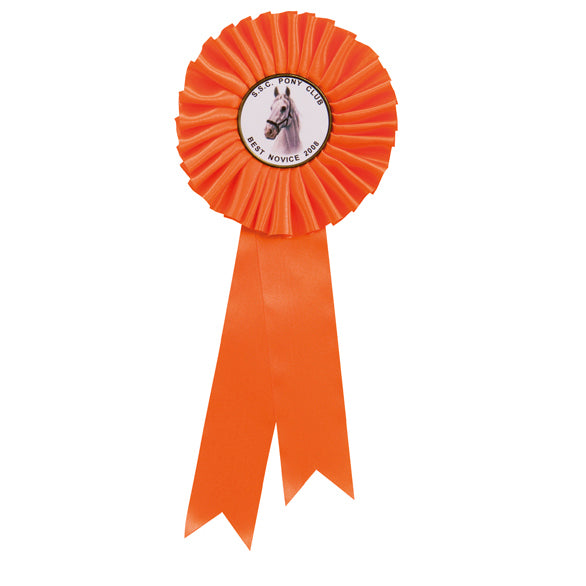 Champion Rosette Award Orange