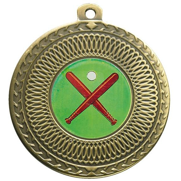 Rounders Bronze Swirl 50mm Medal