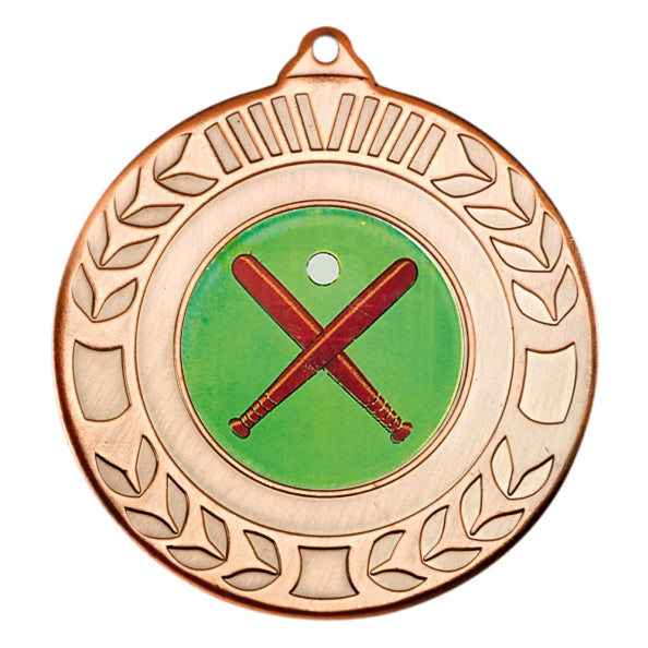Rounders Bronze Laurel 50mm Medal