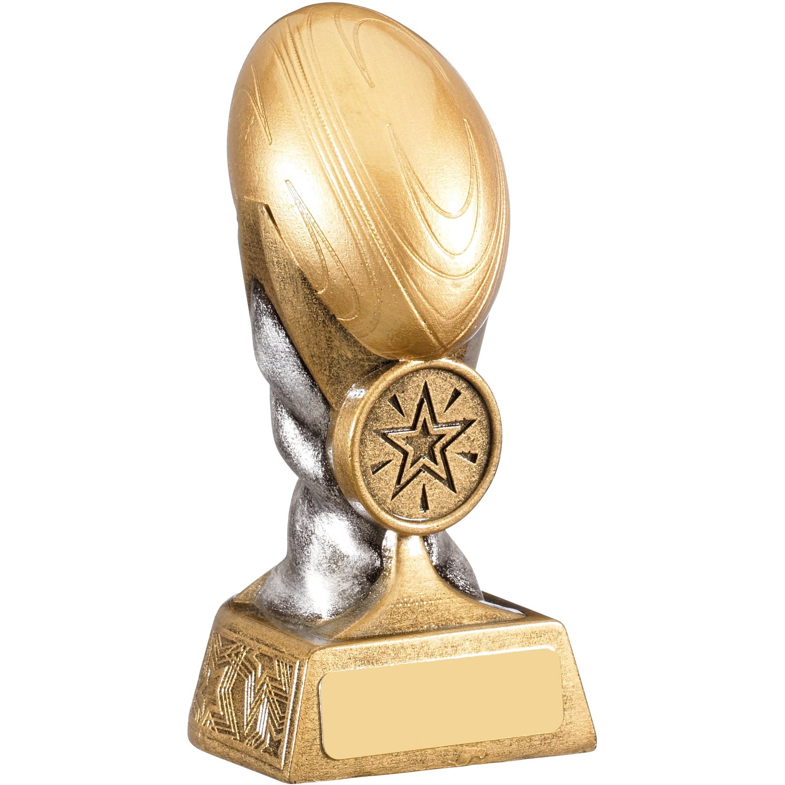 Eclipse Rugby Ball Statue Award