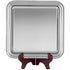 Chippendale Salver (Tray) - Nickel Plated - Square Shaped - With Presentation Box & Plastic Stand