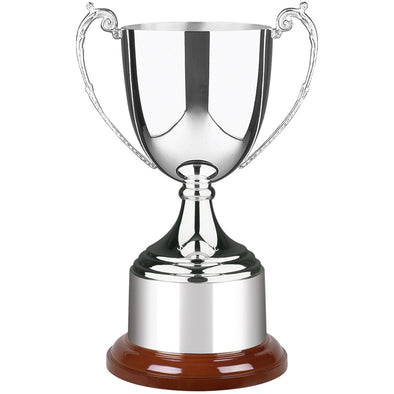11.5in Advocate Award Silver Plated Cup