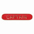 Scholar Bar Badge Captain Red 40mm