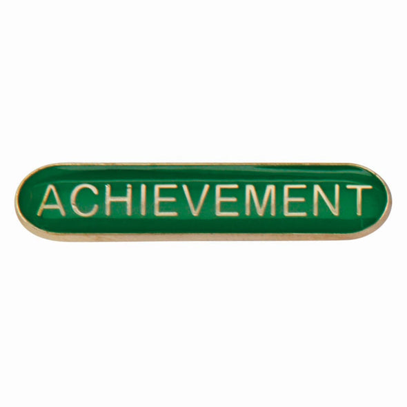Scholar Bar Badge Achievement Green 40mm