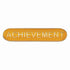 Scholar Bar Badge Achievement Yellow 40mm