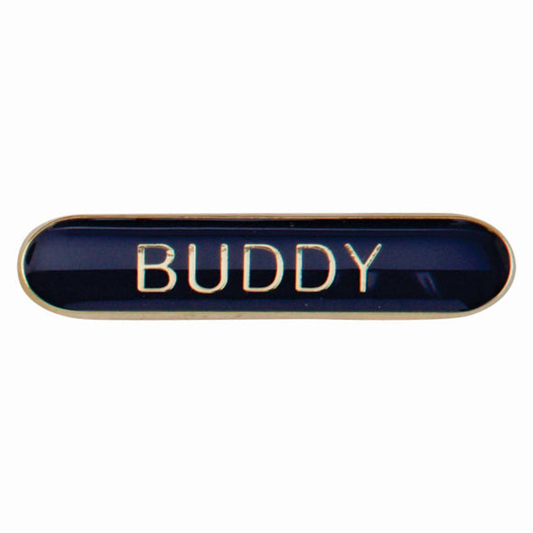 Scholar Bar Badge Buddy Blue 40mm