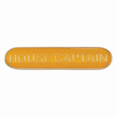 Scholar Bar Badge House Captain Yellow 40mm