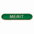 Scholar Bar Badge Merit Green 40mm