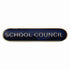 Scholar Bar Badge School Council Blue 40mm