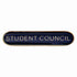 Scholar Bar Badge Student Council Blue 40mm