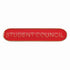 Scholar Bar Badge Student Council Red 40mm