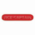 Scholar Bar Badge Vice Captain Red 40mm