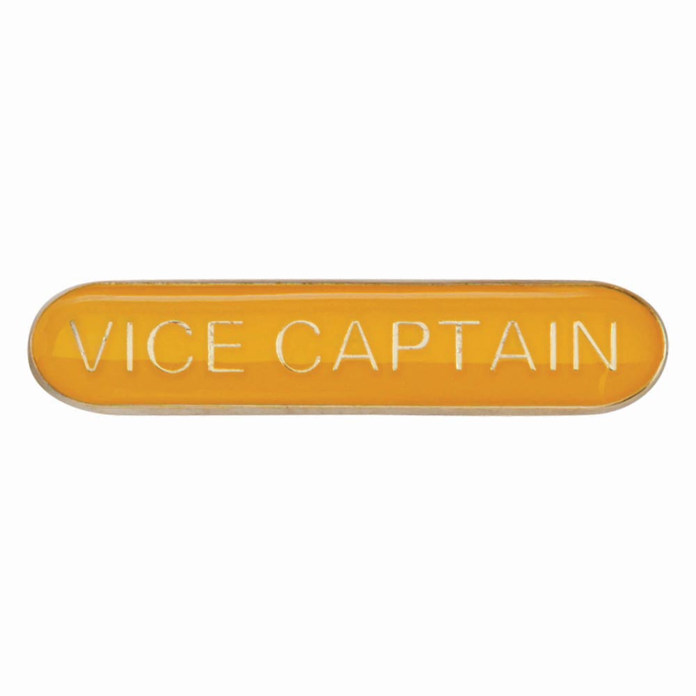 Scholar Bar Badge Vice Captain Yellow 40mm