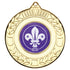 Scouts Fleur De Lis Gold Laurel 50mm Medal