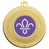 Scouts Gold Swirl 50mm Medal