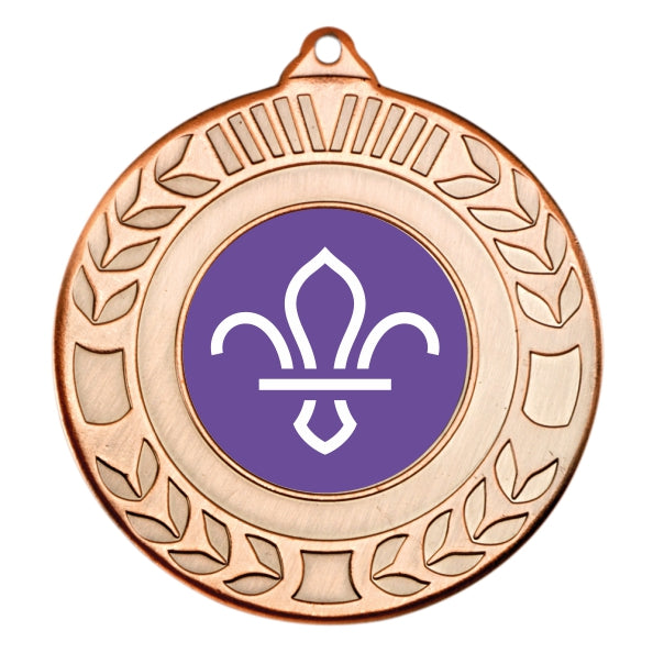 Scouts Bronze Laurel 50mm Medal