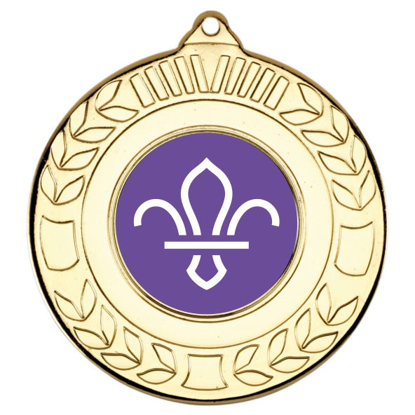 Scouts Gold Laurel 50mm Medal
