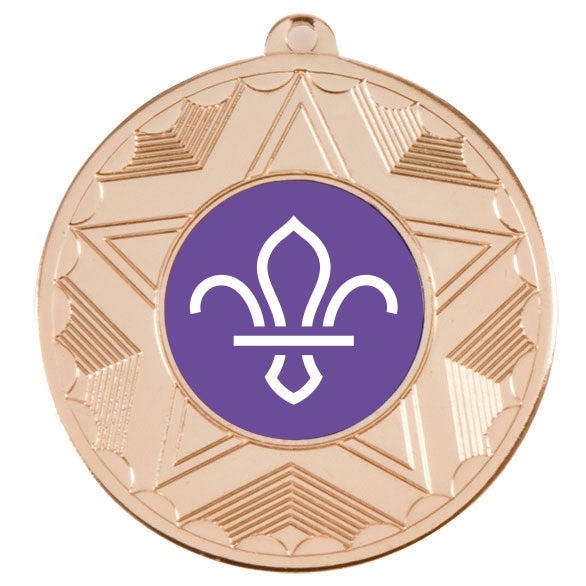 Scouts Gold Star 50mm Medal