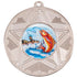 Sea Fishing Silver Star 50mm Medal