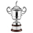 Silver Plated 16.5in Members Challenge Cup - With Golfer Figurine Lid