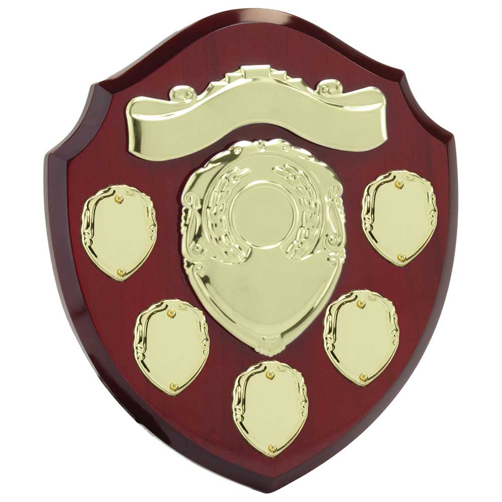 Mountbatten Annual Shield Award - Rosewood & Gold