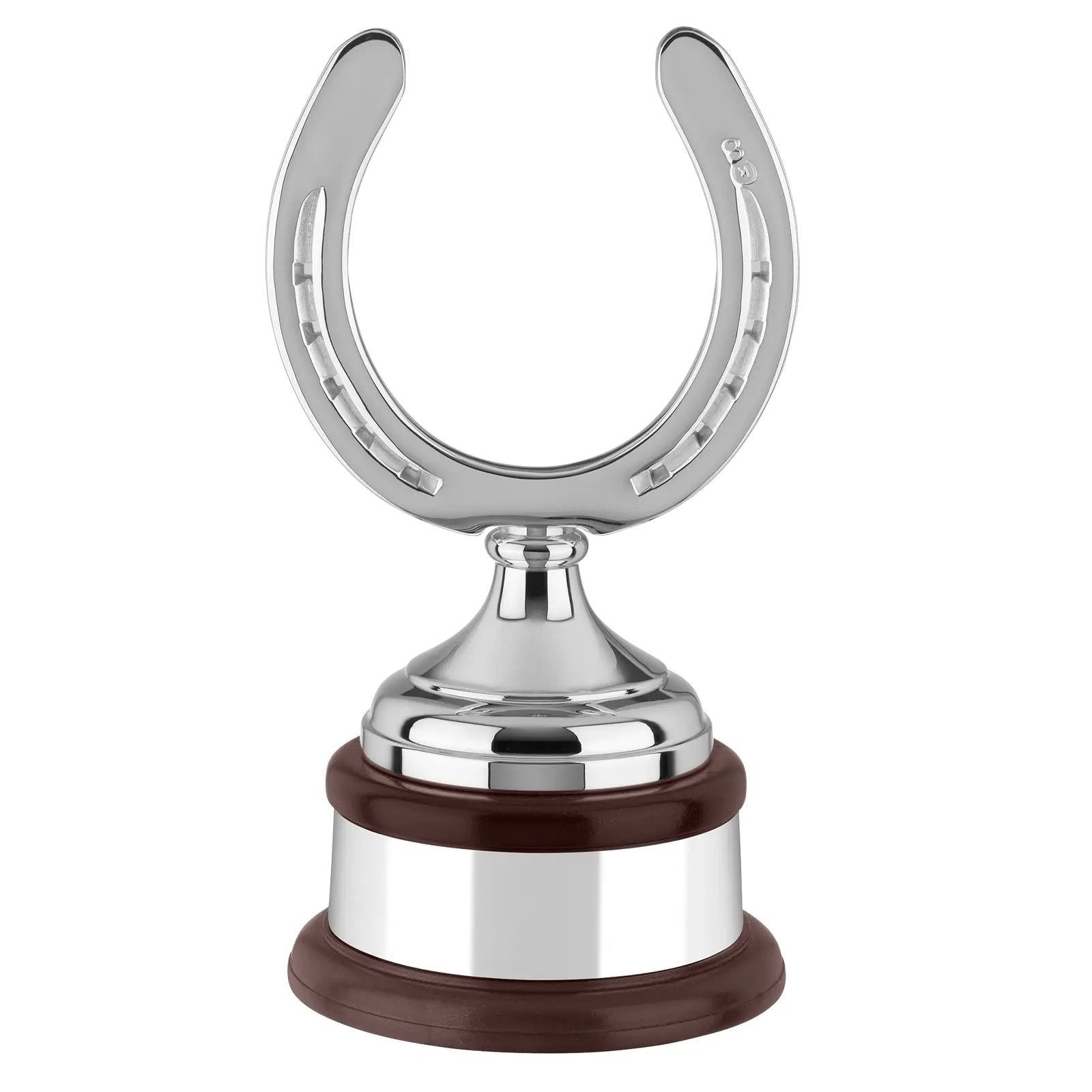Silver Plated 15in Silver Plated Horse Shoe Award