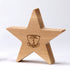Sustainable Beech 5-Pointed Star Wooden Award