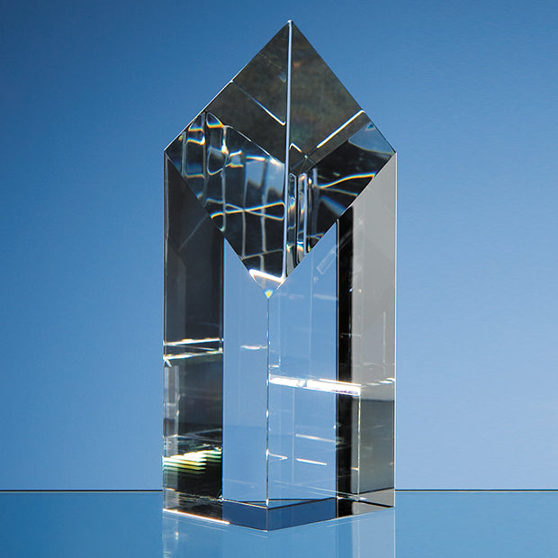 Engraved Crystal Diamond Award