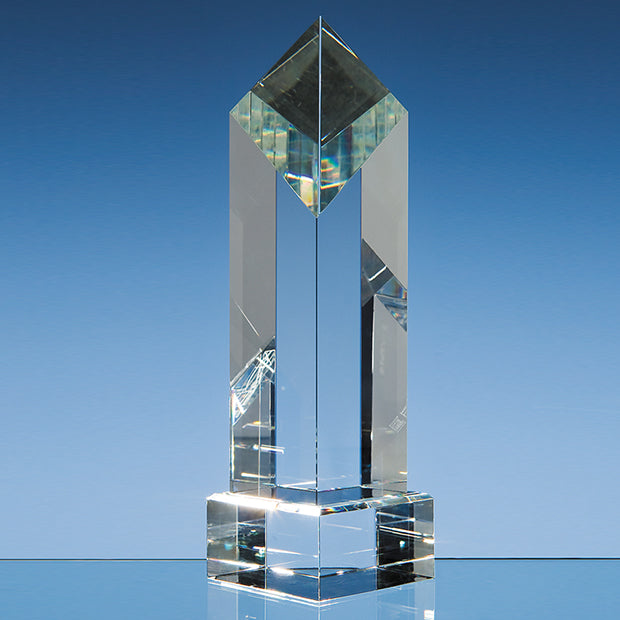 Engraved Crystal Diamond Award