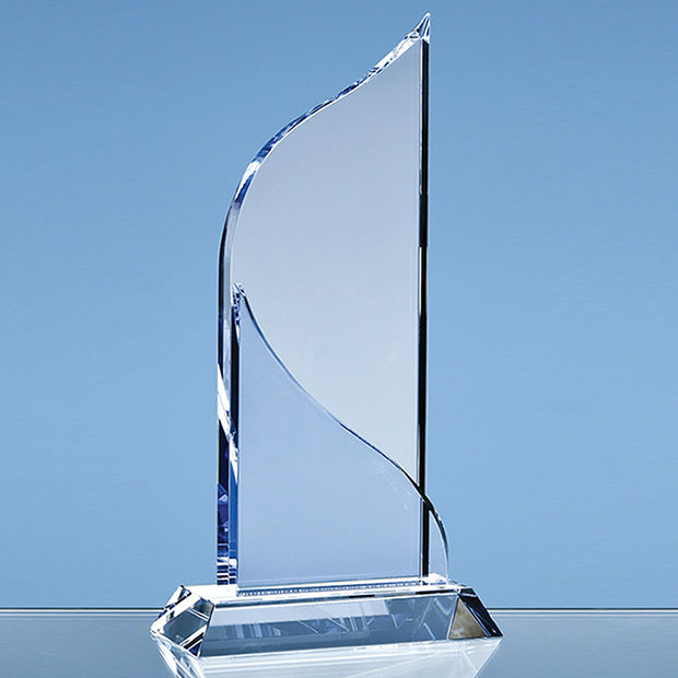 Engraved Crystal Grand Bleu Award